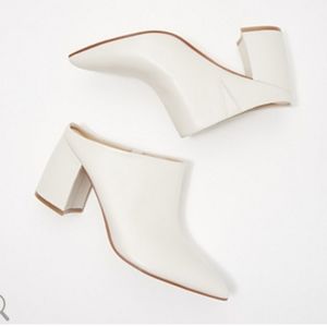 Marc Fisher White Mules